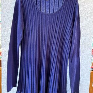 Daisy Fuentes Purple Long Sleeve Tunic